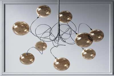 现代吊灯3D模型下载